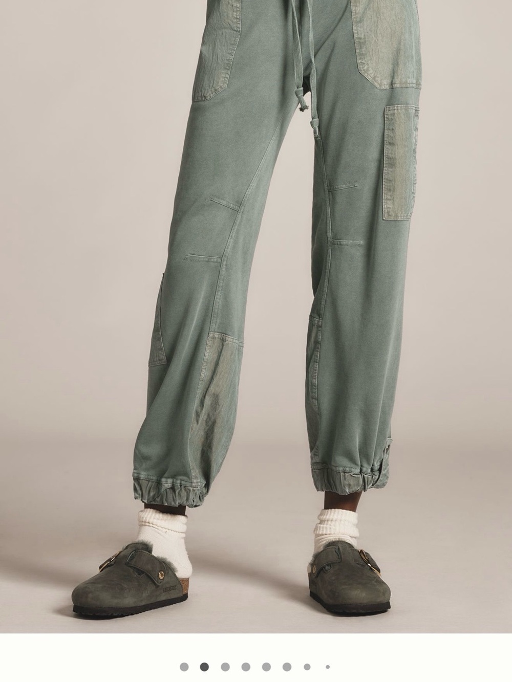 Anthropologie Daily Practice Killington Pants Green GUC Sz XL